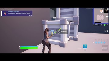 How YOU Can Complete Level 3 in Fortnite ESCAPE ROOM - MULTIVERSE by 0DAVID? Tutorial