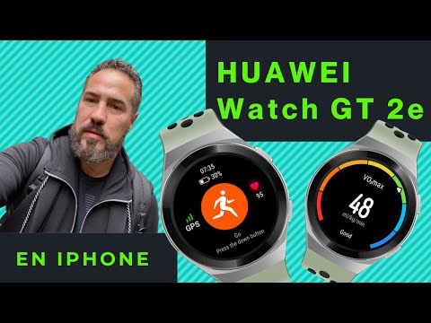 Huawei  smartwatch gt 2e Para Iphone. Huawei Salud App en Iphone