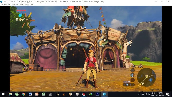 Download The Legend of Zelda: BotW on PC using Cemu 1.11.2 /1.11.3