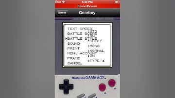Gameboy/Color Emulator iOS NO Jailbreak! - Gearboy