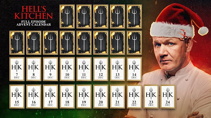 Full Episode Watchalong Advent Calendar | Hell's Kitchen Countdown to Christmas Day 14