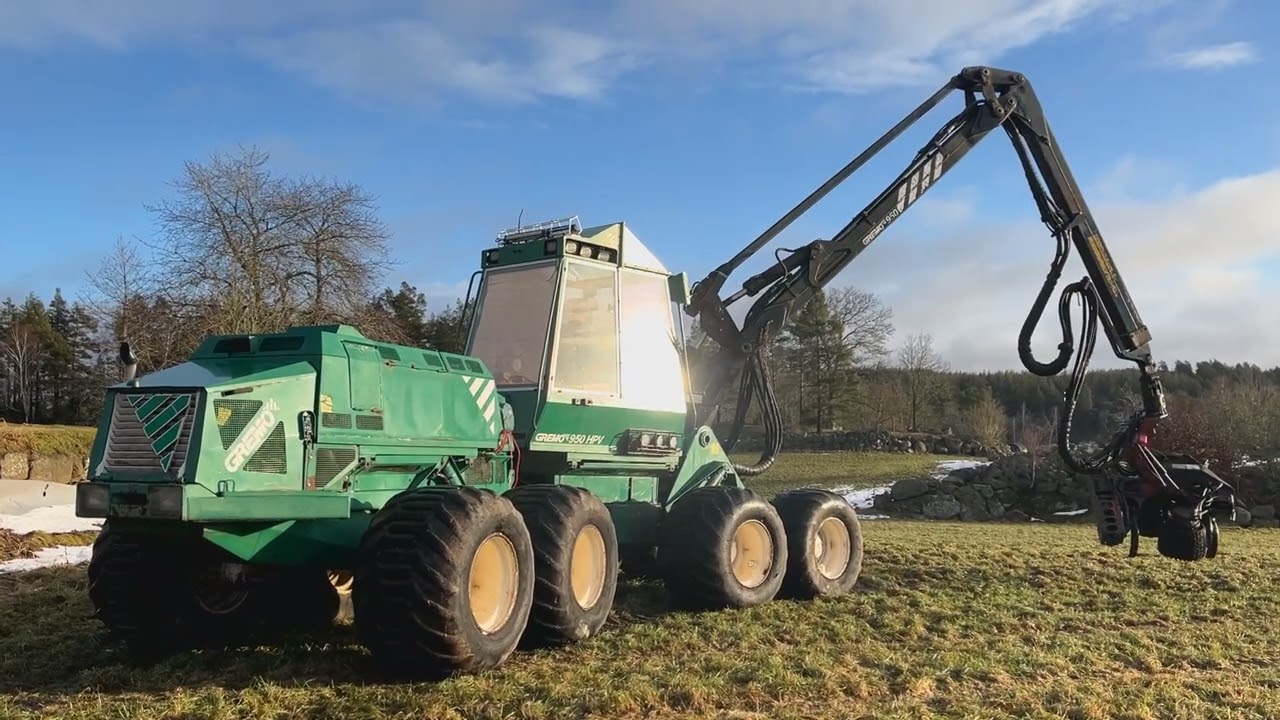 Skördare Gremo 950 HPVr
