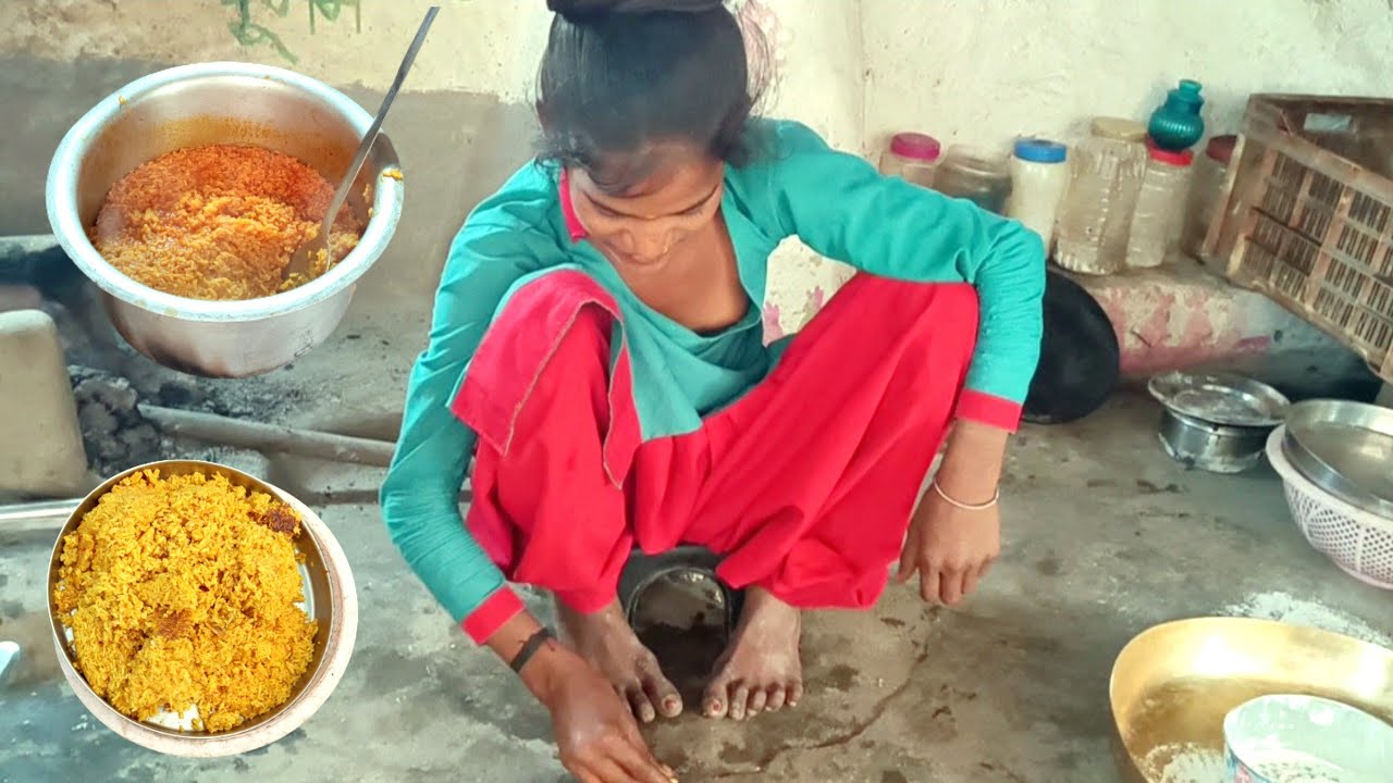 देखिए दोस्तों आज मैंने बनाई पीले चावल नई स्टाइल में बहुत स्वादिष्ट एक बार जरूर देखें Punam Cooking