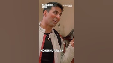 Kon Khurana? Mujhse Shaadi Karogi | Akshay Kumar | Rajpal Yadav | Kadar Khan |@lionsgateplay #shorts