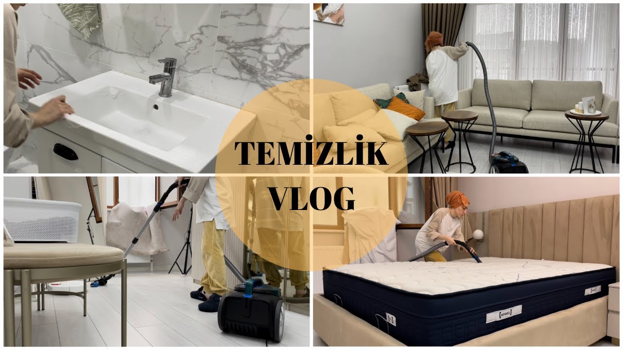 TEMİZLİK VLOG🧼🧼 Sessiz temizlik 🧼 Banyoyu Nasıl temizliyorum ?🧹