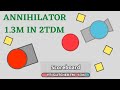 Diep.io | 1.3 Million Score Annihilator In 2TDM