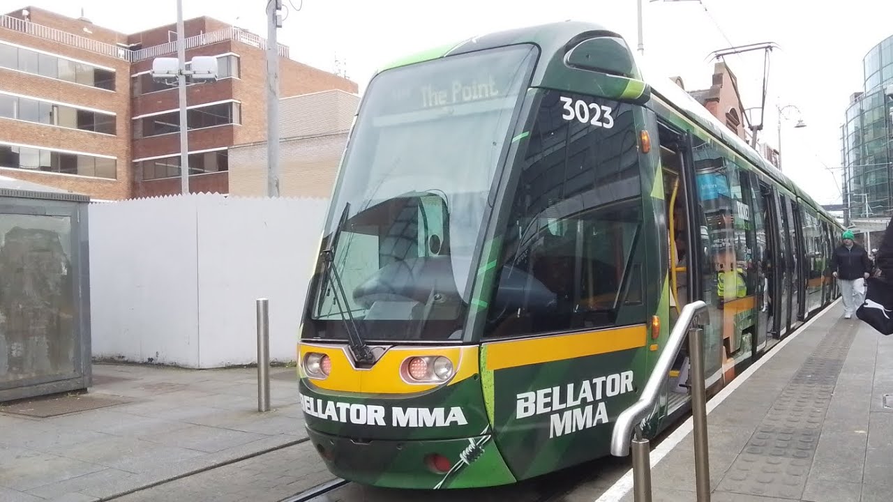 *MMA AOA* Luas Ride. Luas 3023. Service to the point.