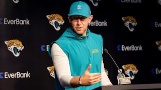 Liam Coen Gives Final Updates Before Wild Card vs. Bills | Jacksonville Jaguars