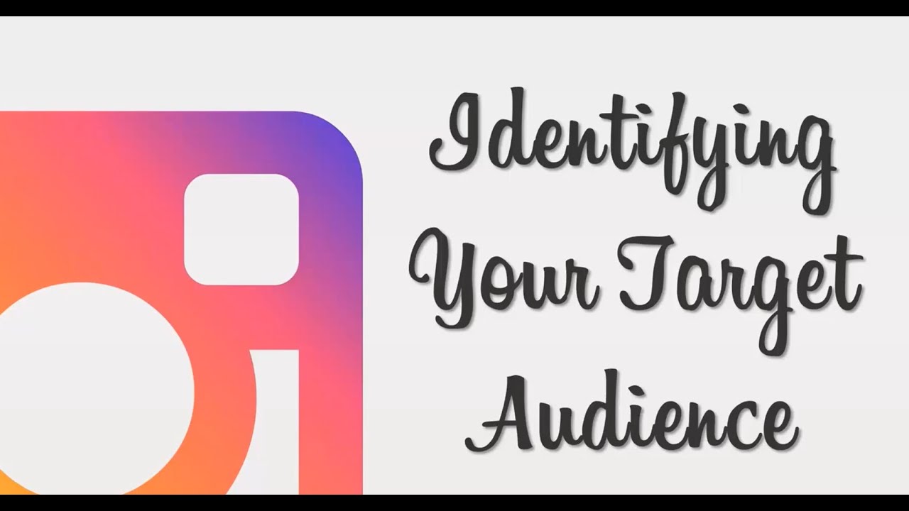 TARGET AUDIENCE INSTAGRAM YouTube TARGET AUDIENCE INSTAGRAM YouTube