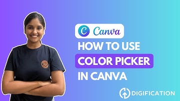 How to Use Canva Color Picker Tool | Pick & Apply Colors from Images (Hindi Tutorial)