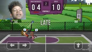 IF I LOSE I HAVE TO SLAP MYSELF! (Basketball Battle Gameplay) screenshot 1