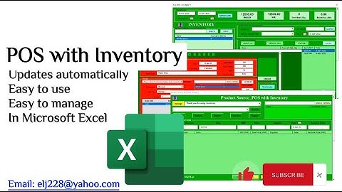 POS Inventory using Microsoft Excel