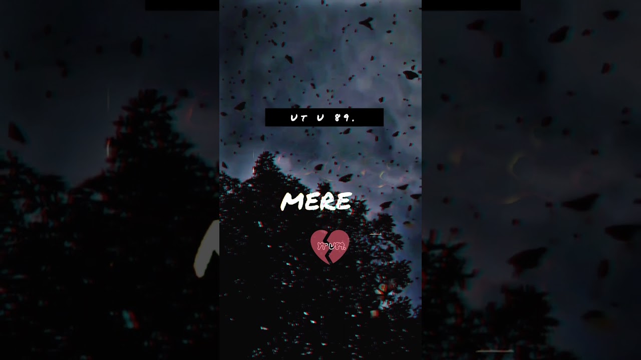 Tere Ishq Mein Main Tha Jiya Lofi 🖤 Whatapp Status 4k #short #arijitsingh #lofi #sad #short
