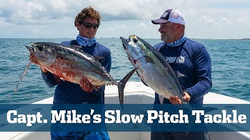 Best Slow Pitch Tackle - Florida Sport Fishing TV - Slow Pitch Jigging Rods Reels Line Jigs