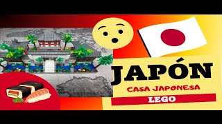casa japonesa de LEGO con timelapse