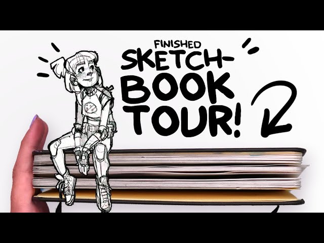 Video Promo - illo sketchbook  Artist Preferred Square Sketchbooks