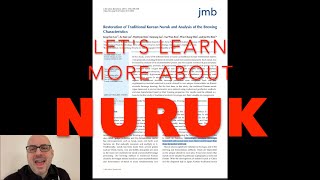 Let's learn something about NURUK / Restoration of Traditional Korean Nuruk and Analysis...
