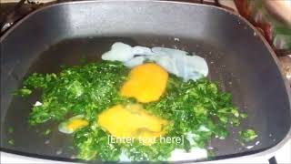 como hacer huevo con chaya