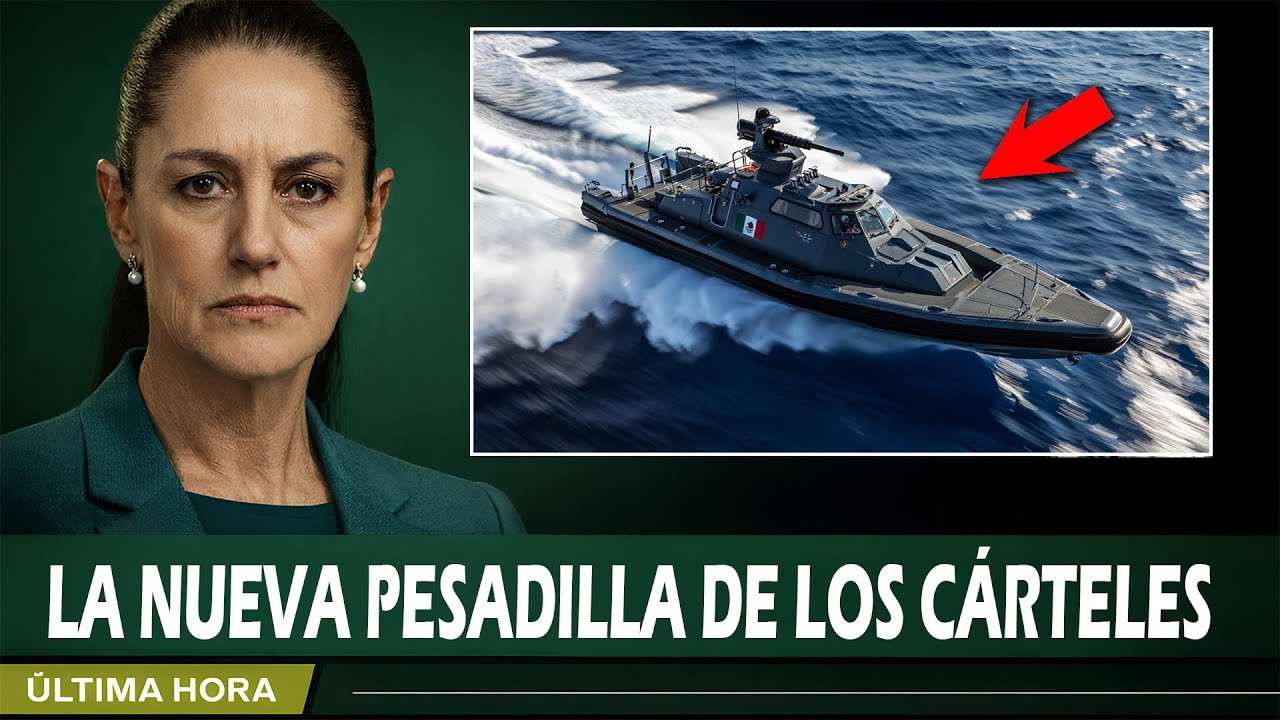 ¡POR FIN! El Bote Militar de Asalto de Nueva Generación de México Pone a Los Cárteles En Pánico