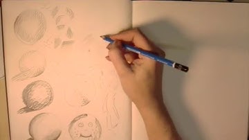Learn Art TV: How to Draw Pencil Drawing, Shading & Mark Making Tutorial