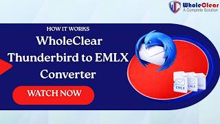 WholeClear Thunderbird to EMLX Converter | Convert Thunderbird Emails to EMLX Easily