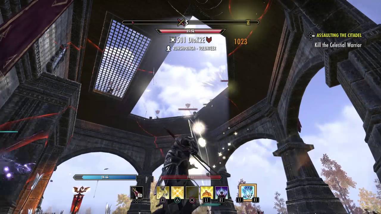 The Elder Scrolls Online: counter take flight lol!