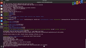 Fix “qt.qpa.plugin Could not load the Qt platform plugin xcb in  even though it was found.”