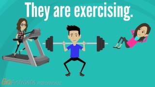 Present Progressive - ESL English Conversation Practice Present Continuous