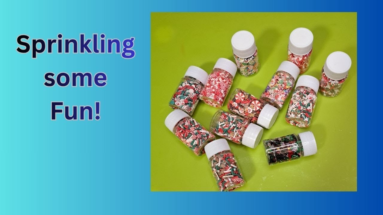 Resin Fun with Fake Sprinkles