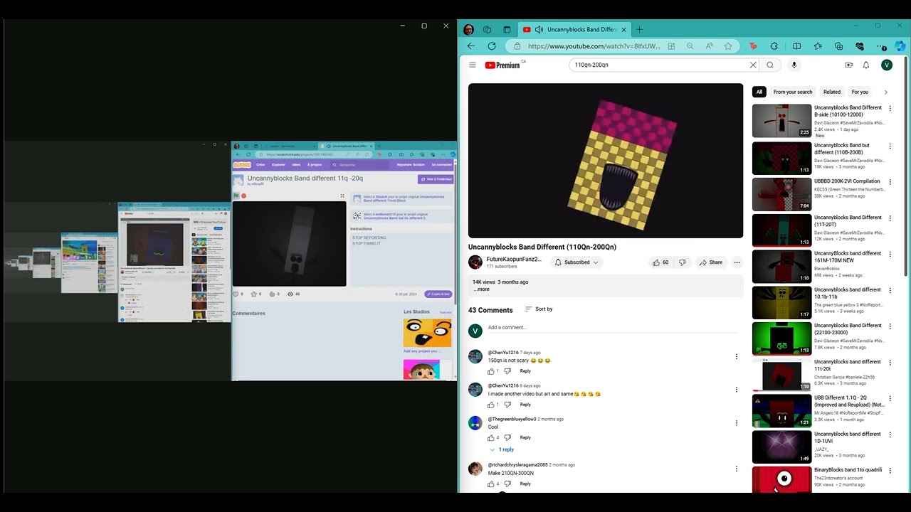 uncannyblocks band but different 11-200qn