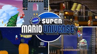 Small Super Mario Universe - Full 100% Walkthrough