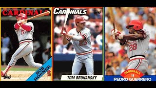 1988 ST. LOUIS CARDINALS Season