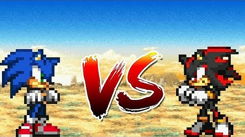 Sonic Vs Shadow ( kinemaster)