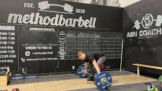 Snatch Pull to Mid Thigh Exercise Demo