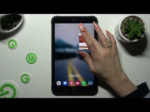How to Enter Split Screen on SAMSUNG Galaxy Tab Active3