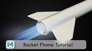 Maya Rocket Flame Animation Tutorial