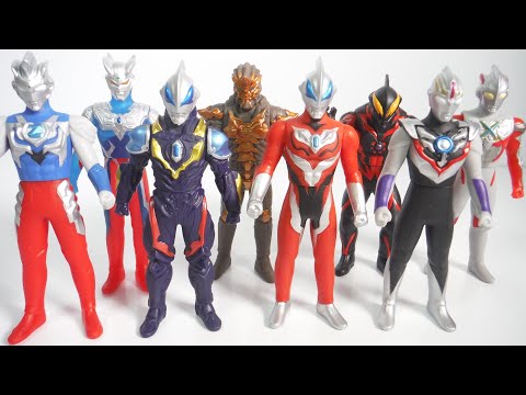 ソフビヒーロー ウルトラマン対決セット 熱血戦士ウルトラマン