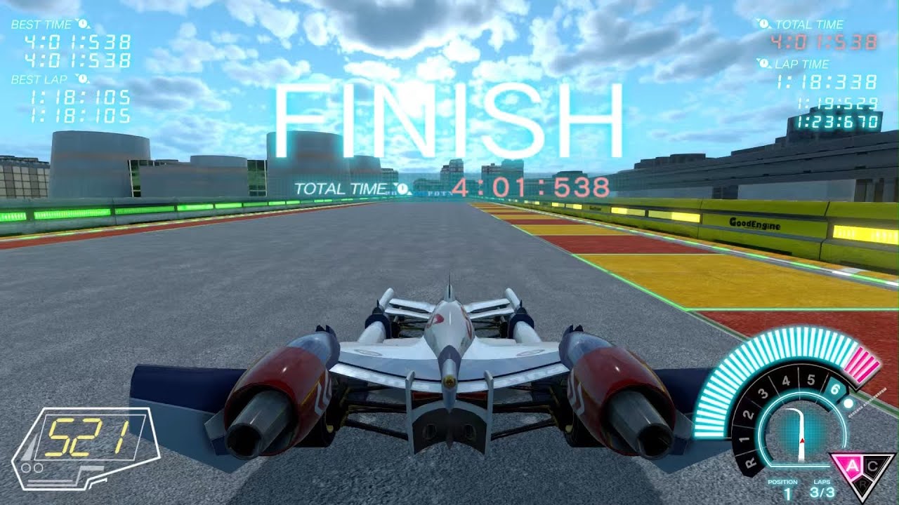 【新世紀GPXサイバーフォーミュラSIN VIER】ベルリン2023 BestTime 4:01:538【ν-asurada AT】