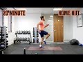 20 Minute FAT BURNING Home HIIT Workout | No Equipment | The Body Coach TV