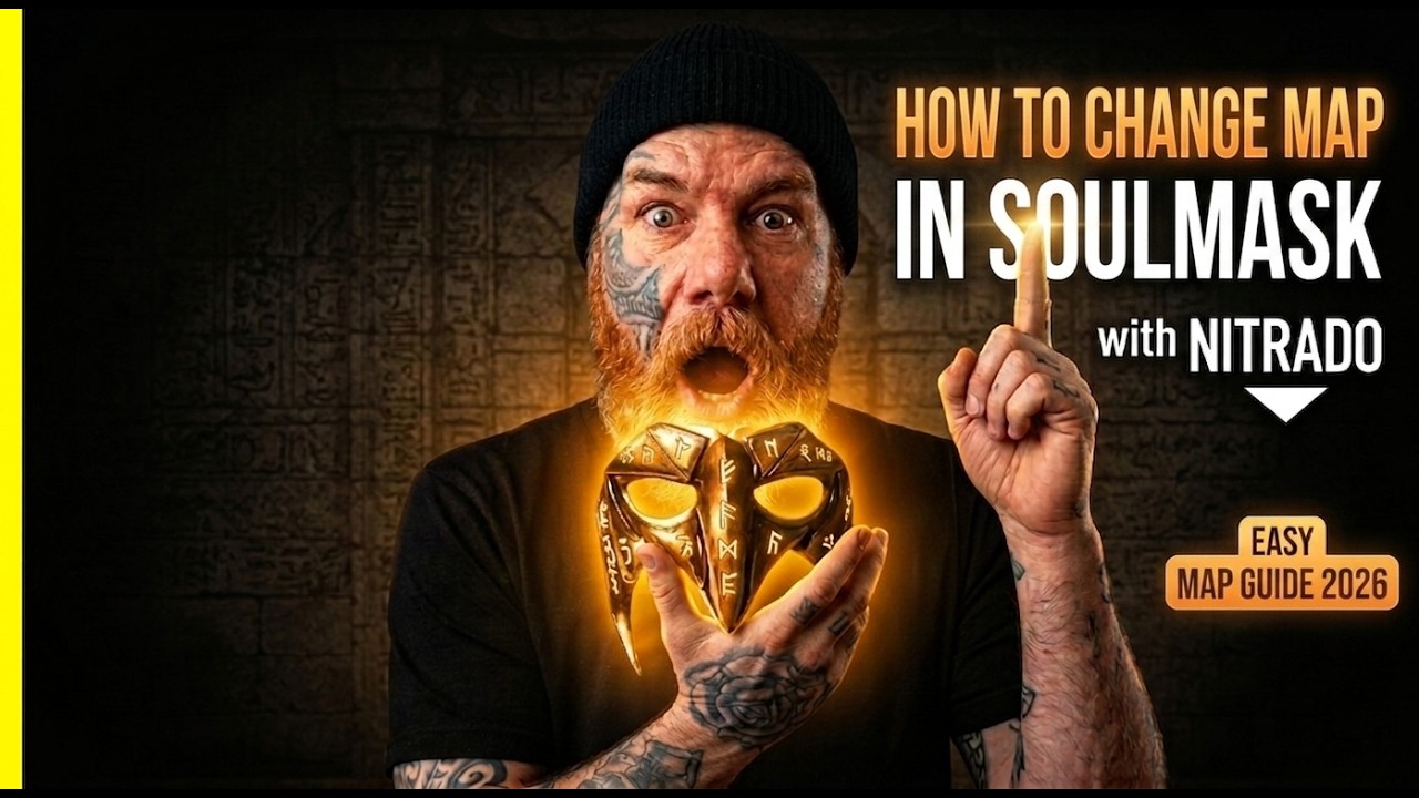 How to Change Maps: Nitrado Server (Soulmask)