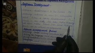 Software development 