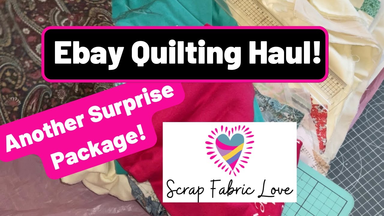 Quilting Haul - Fabric, Patchwork and more! 