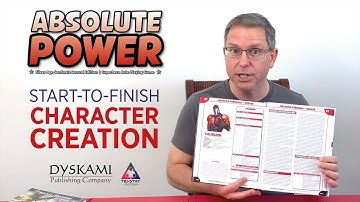 Absolute Power Superhero RPG: Start-to-Finish Character Creation (Tri-Stat System)