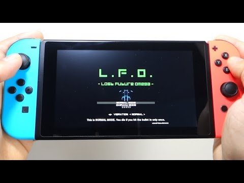 L.F.O. Lost Future Omega Nintendo Switch gameplay