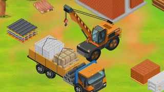 Crane, trolley, concrete mixer, , roller | Little Builder Construction Game for Kids screenshot 5