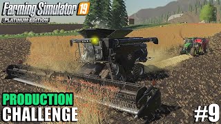 Harvesting and Baling Millet | Production Challenge | Farming Simulator 19 | #9