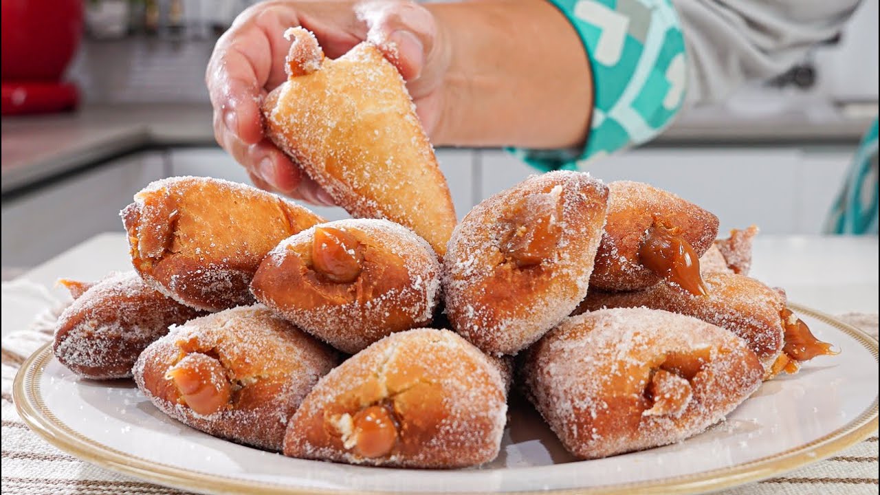 MASSA ESPECIAL DE DONUTS COM UM FORMATO DIFERENTE | CHEF LÉO OLIVEIRA