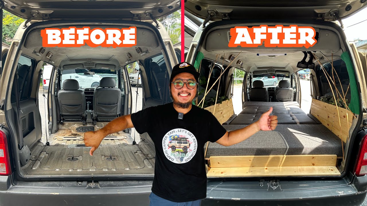 DIY CAMPERVAN MALAYSIA | MINI CAMPERVAN BUILD | SUZUKI ERV | HARGA RAHMAH #campervan #diy #vanlife