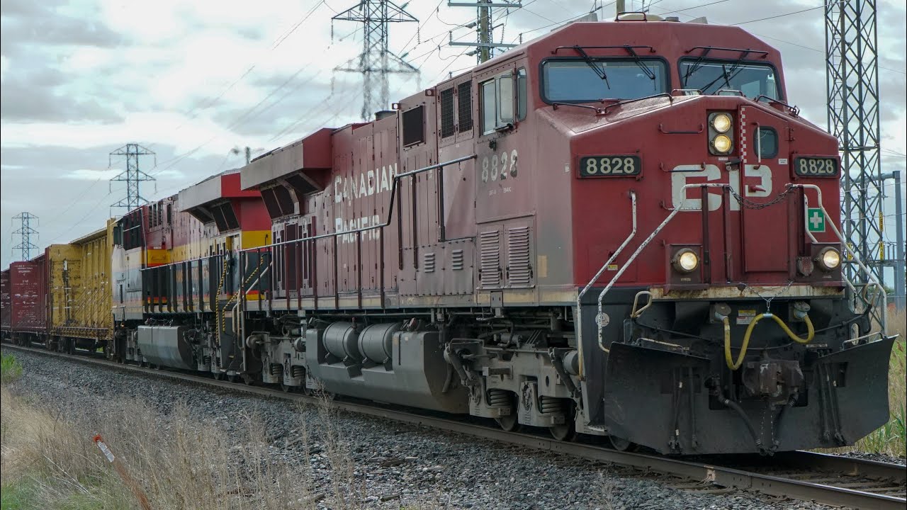 CPKC 231 flying past belle river doing 57MPH!!!