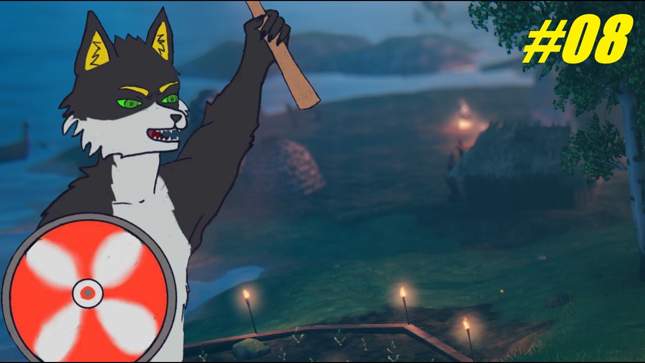 Dziki, baza wszystko po trochu | Valheim | 08